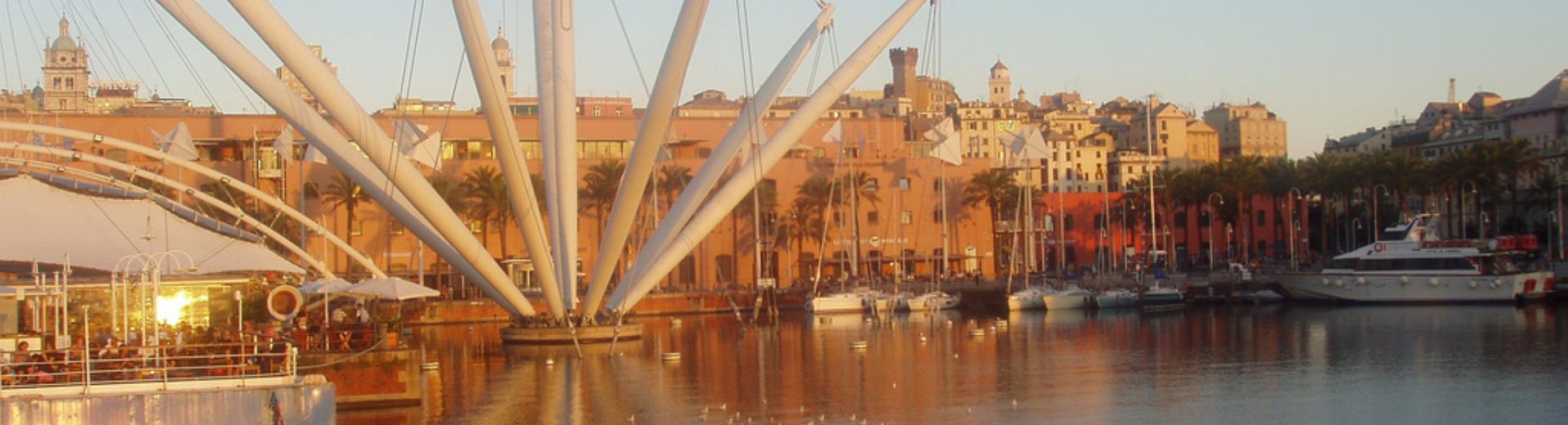 Scopri gli eventi che si tengono a Genova al Porto Antico ed al Centro congressi Magazzini del cotone. L'hotel Porto Antico di Genova dista solo 50 metri dal Porto Antico.