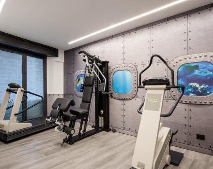 Make a reservation at the Best Western Hotel Porto Antico in Genoa! the gym is included in the price